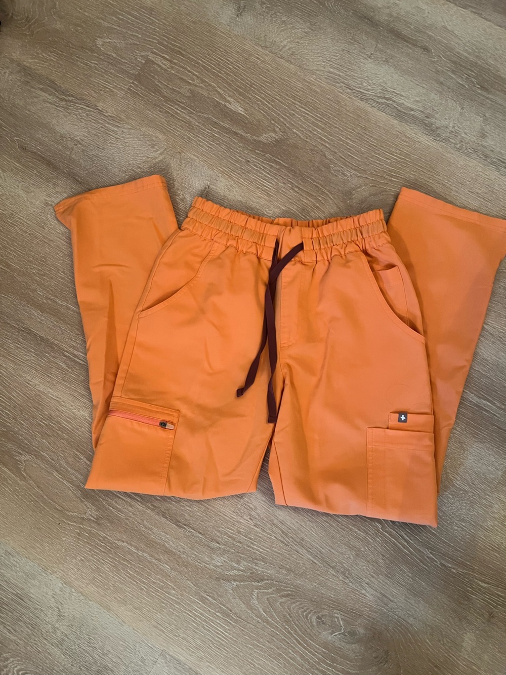 FIGS Papaya High Waisted Dowa - Petite Scrub Pants